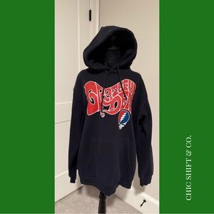 Liquid Blue Grateful Dead Oversized Hoodie Size XL